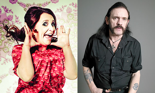 Lucy Porter vs. Lemmy Lucy Porter vs. Lemmy